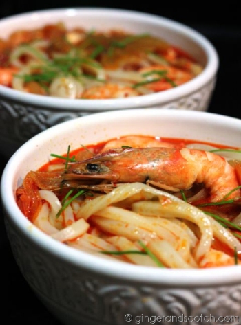 kimchi udon soup