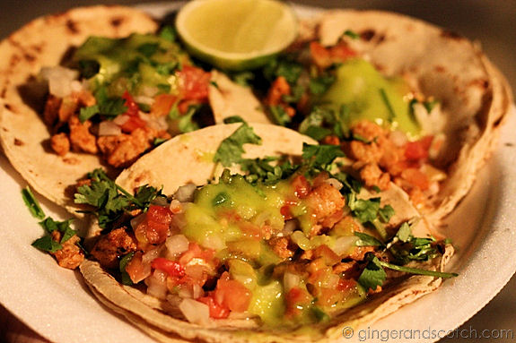 Beef and Pork Soft Tacos Beef and Pork Soft Tacos