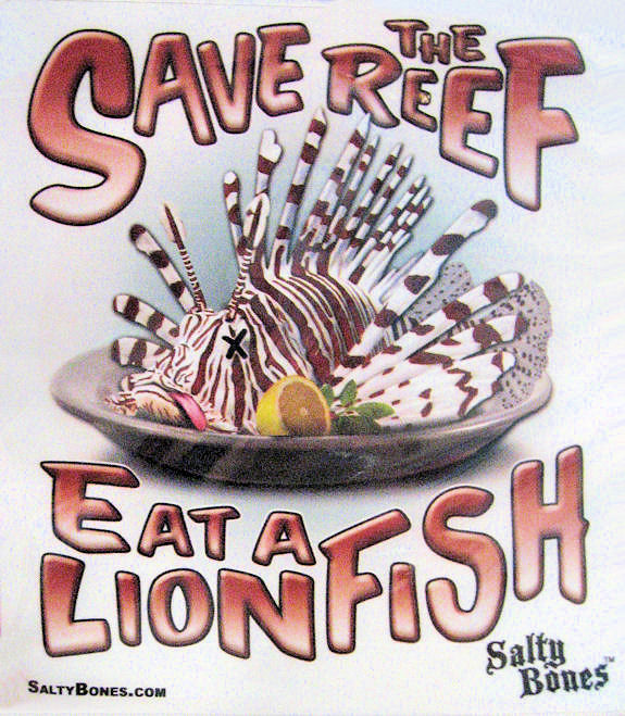 Save The Reef - Eat a Lionfish Save The Reef - Eat a Lionfish