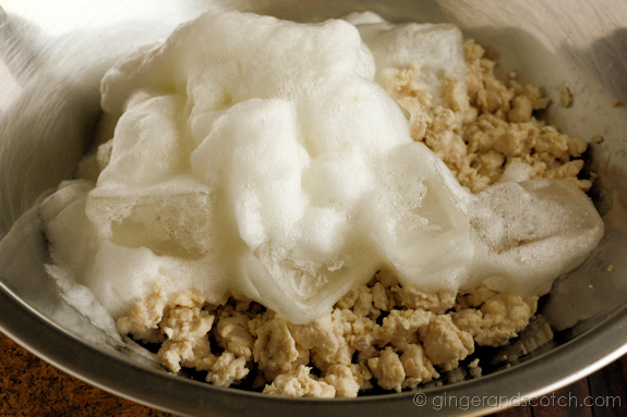 Ground Chicken and Whipped Egg White Ground Chicken and Whipped Egg White