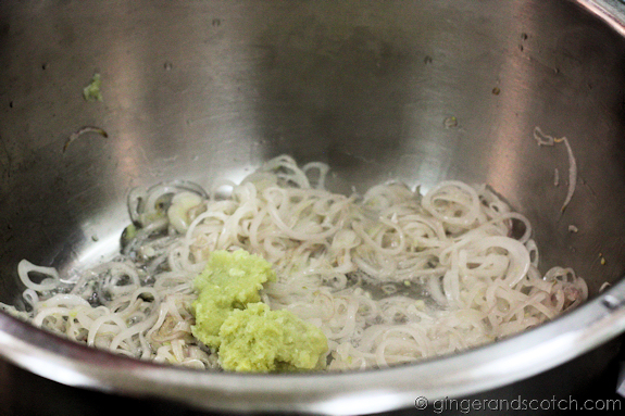 Ginger and garlic paste