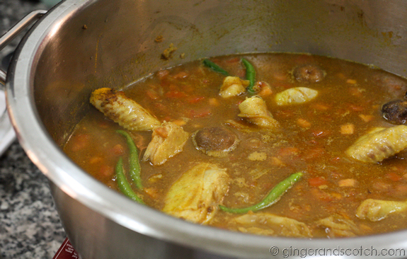 Simmering away