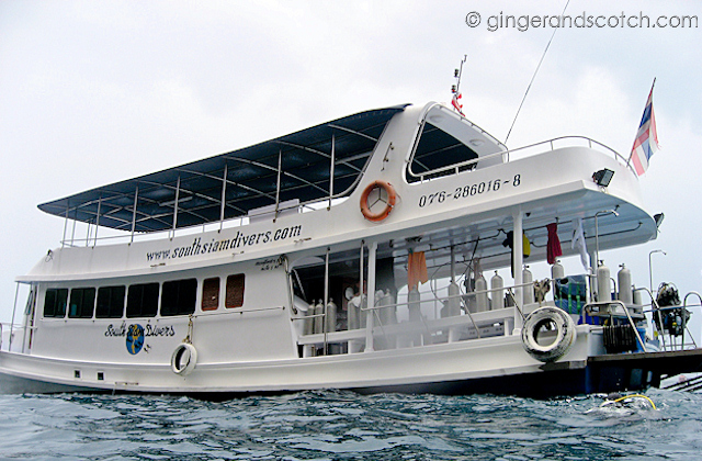 Phuket - South Siam Divers - Dive Boat Phuket - South Siam Divers - Dive Boat