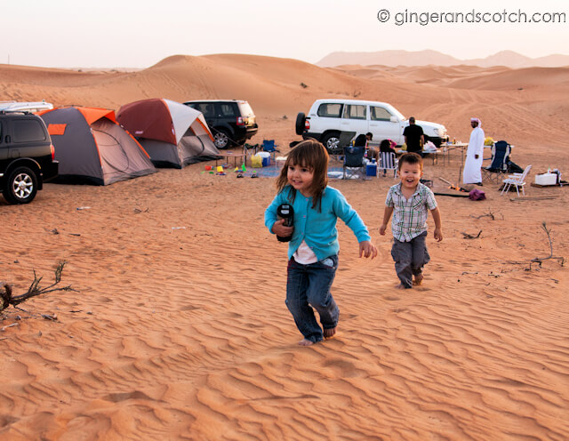 camping kids