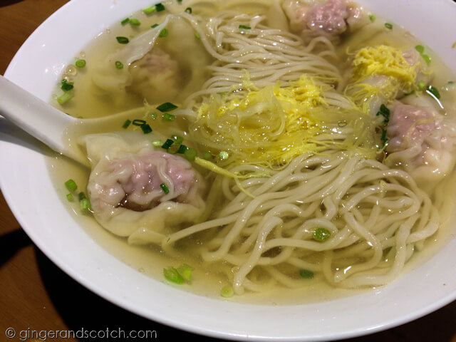 Won Ton and Noodles @ Din Tai Fung