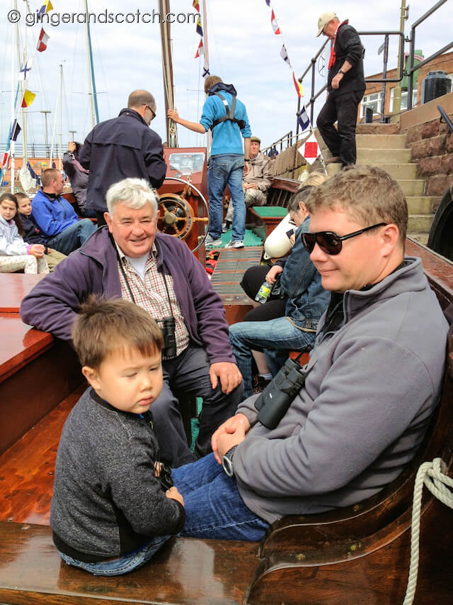 Ferry to Bass Rock