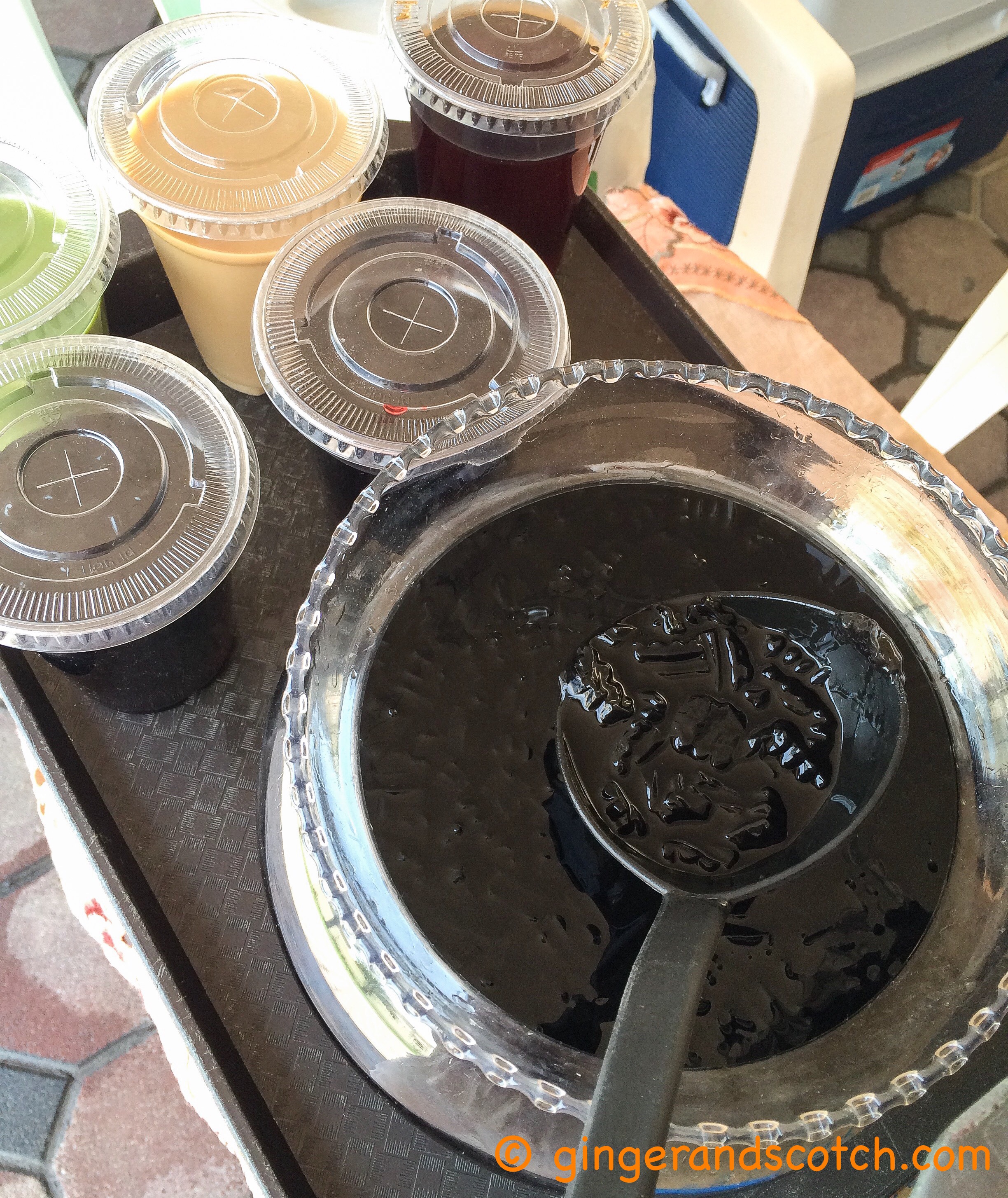 Grass Jelly and Other Thai Drinks