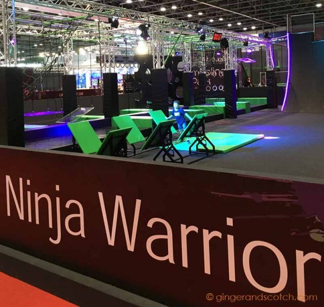 Ninja Warrior Obstacle Course at Dubai Sports World at Dubai World Trade Centre