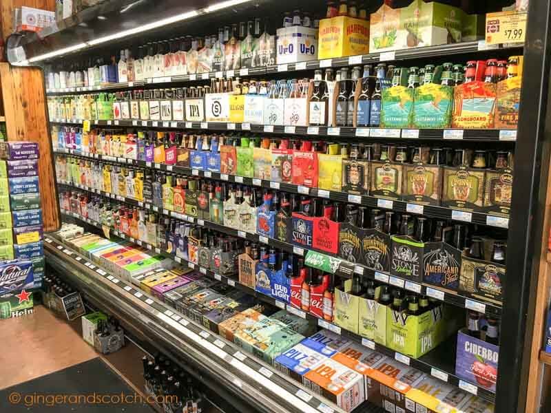 Chilled Beer Section at Grocery Store, NYC